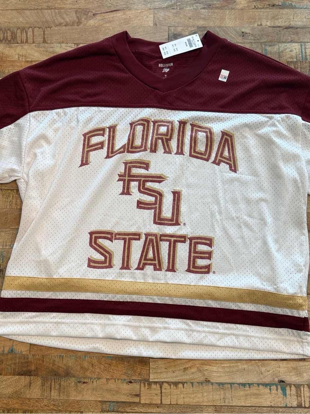 Hollister Florida State Seminoles Graphic football Jersey
